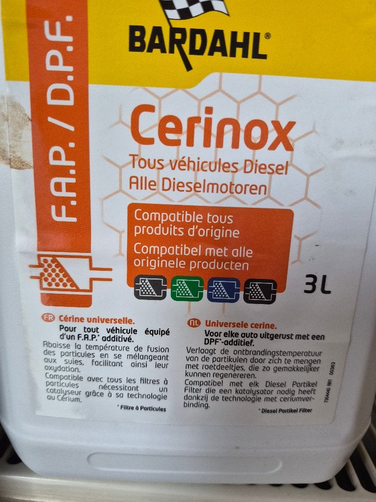 Vloeistof voor diesel partikel filter, ongeveer 2.5 liter., Autos : Divers, Produits d'entretien, Enlèvement