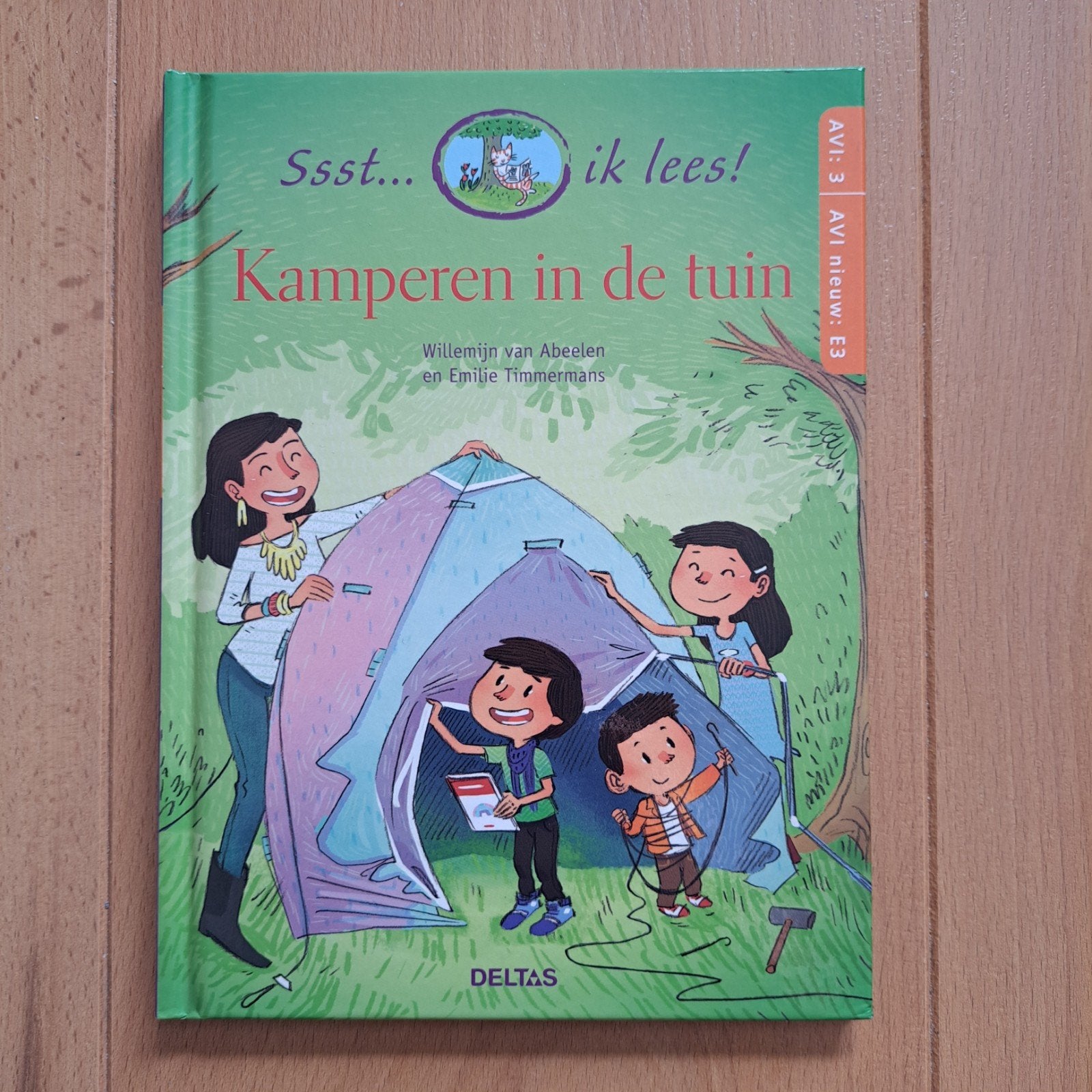 AVI 3: Kamperen in de tuin, Ophalen of Verzenden, Nieuw, Fictie algemeen