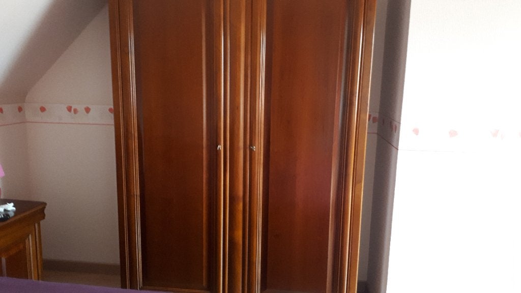 Armoire merisier louis philippe, Maison & Meubles, Armoires | Penderies & Garde-robes, Louis philippe, Comme neuf, 100 à 150 cm