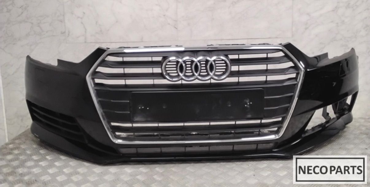 AUDI A4 VOORBUMPER ORIGINEEL ALLES LEVERBAAR!!!, -, Audi, Utilisé, -