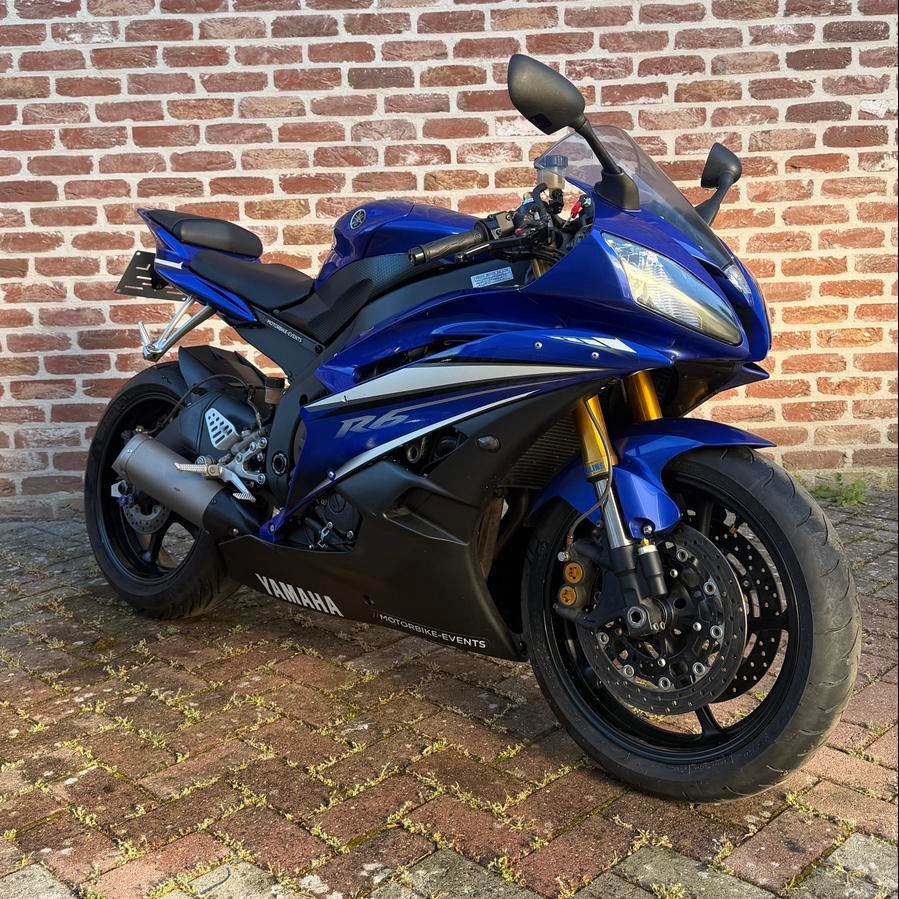 Yamaha R6 A2 35 KW 2007 | Topstaat 32000km | Quickshifter, 600 cm³, Occasion, Quickshifter, Permis Moto A2 minimum