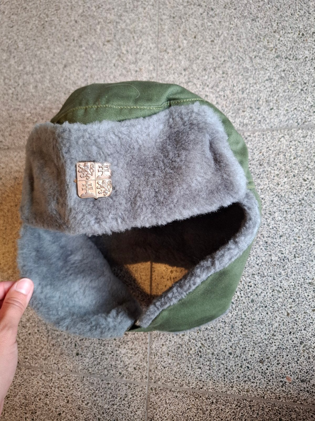 Sapka Kala warme muts met oorflappen maat 58, Ophalen of Verzenden, Maat 48/50 (M), Sapka kala, Muts