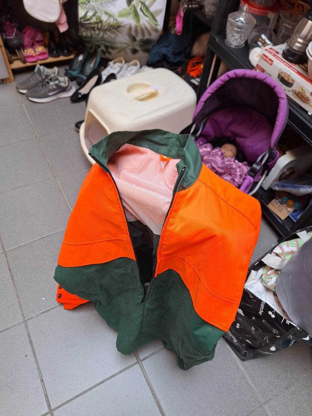 veste pour bûcheron renforcée, Divers, Enlèvement