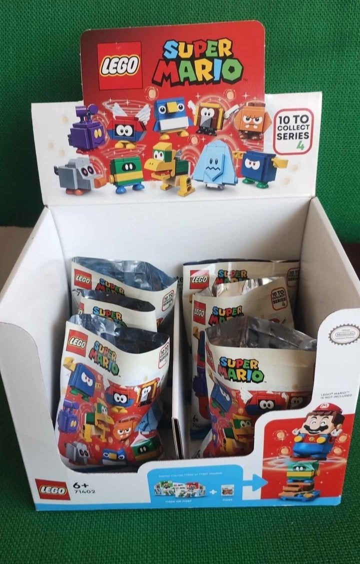 Lego Super Mario Nintendo Character Packs 71402 + Display, Ophalen of Verzenden, Compleet, Lego
