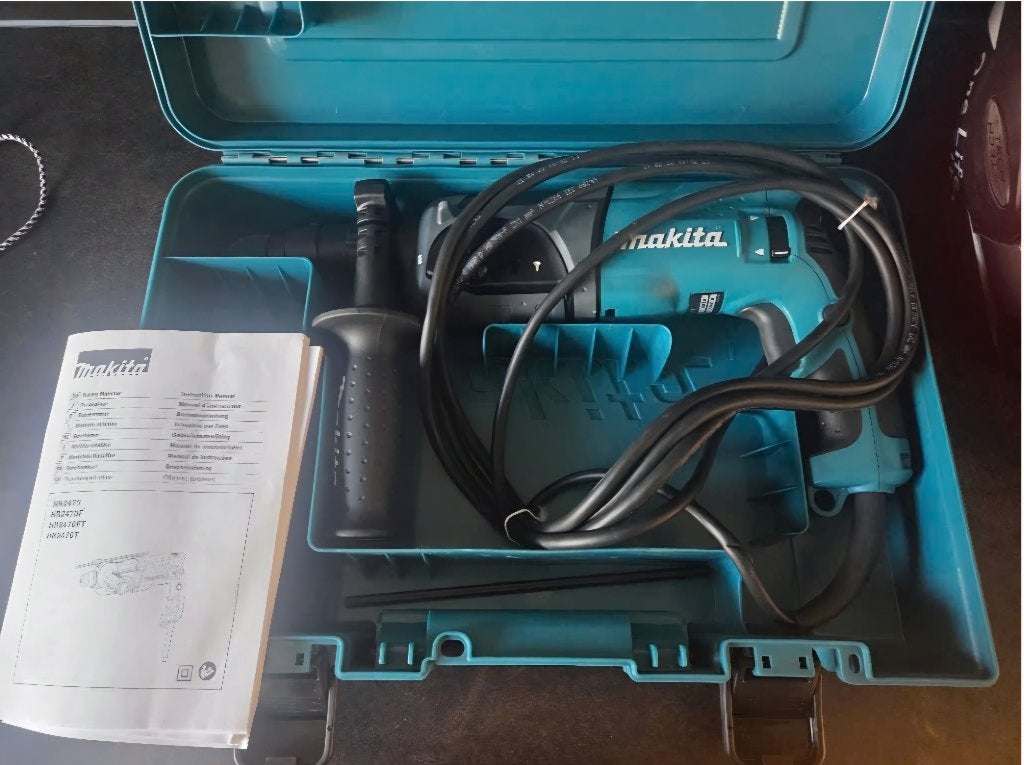 NIEUWE Makita HR 2470 boorhamer, Ophalen, Nieuw, 600 watt of meer, Boor- en/of Breekhamer