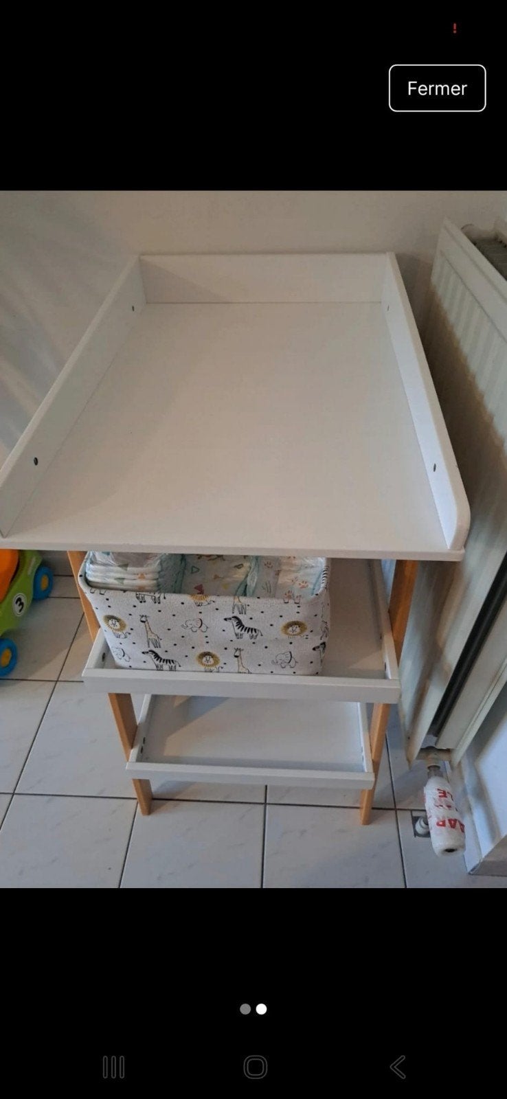 Meuble allongé pour bebe tres bonne état, Enfants & Bébés, Enlèvement
