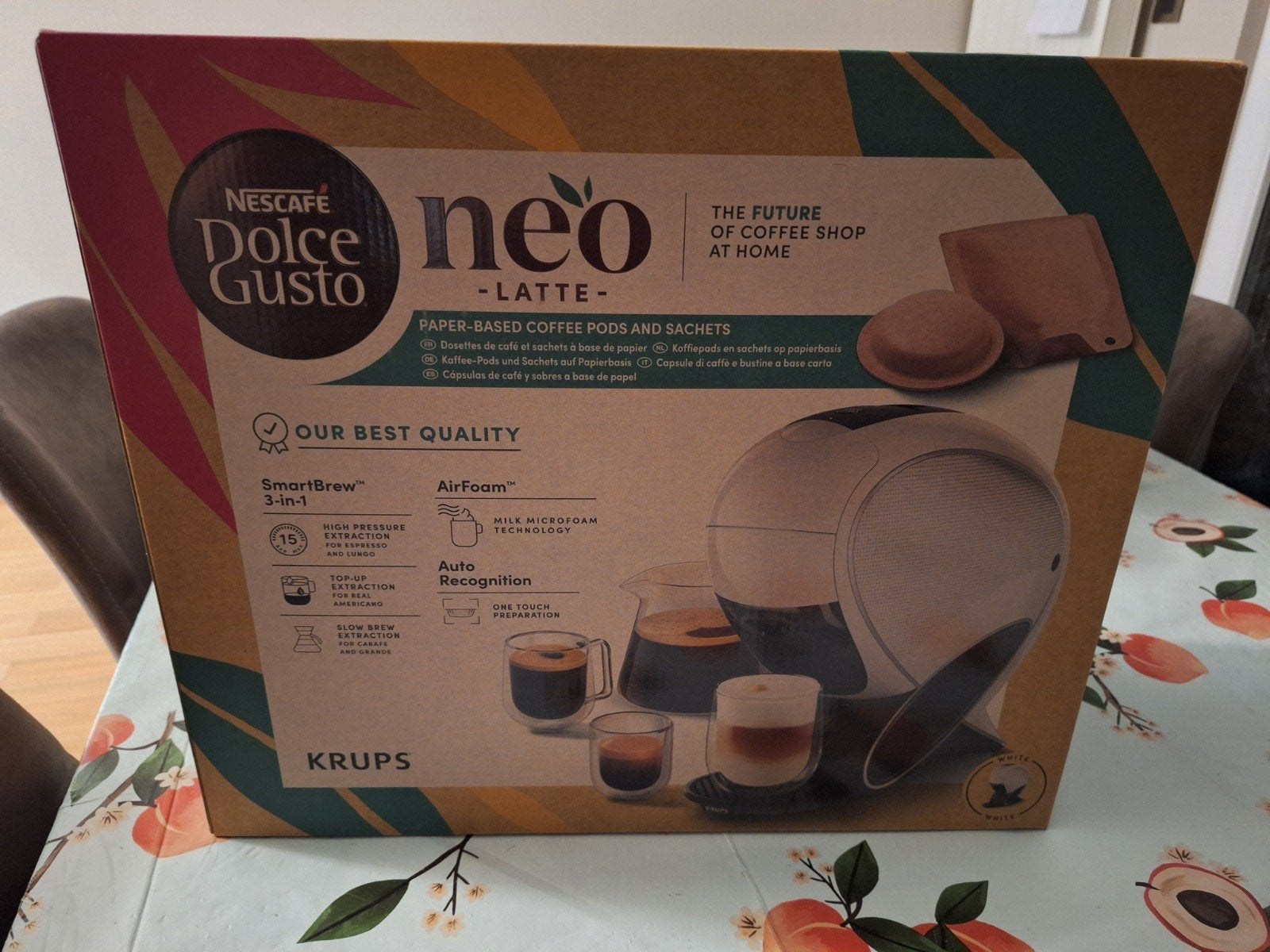Machine à café Nescafé Dolce Gusto blanche Néo latte neuve e, Enlèvement