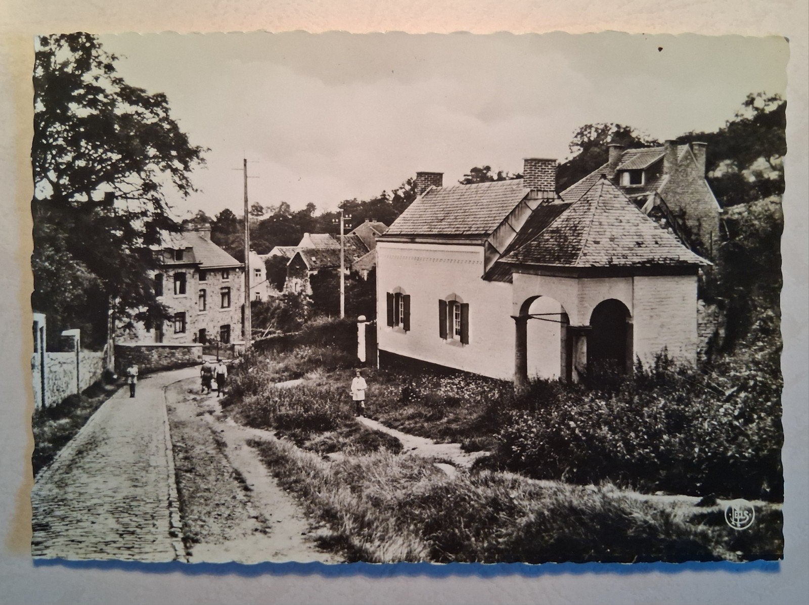 Vintage Postkaart Huy Chemin de la Sarte, Verzamelen, Postkaarten | België, Ophalen of Verzenden