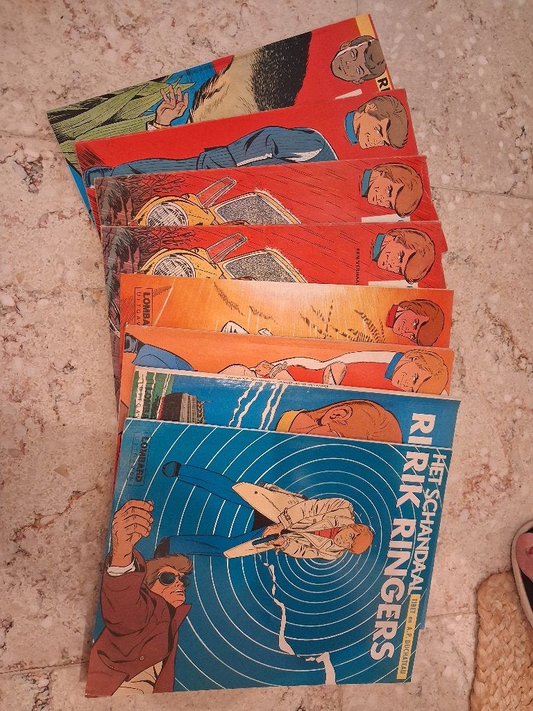 Strips Rik Ringers VERKOCHT, Ophalen