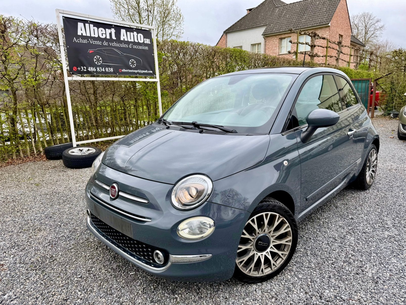 FIAT 500 LOUNGE. 1.2 ESSENCE 51.KW. EURO 6B. AC, 1242 cm³, Achat, Euro 6, Entreprise