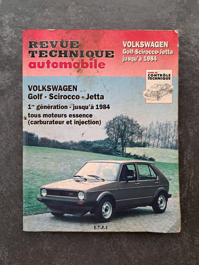 Revue Technique Automobile - Golf Jetta Scirocco jusque 1984, Ophalen
