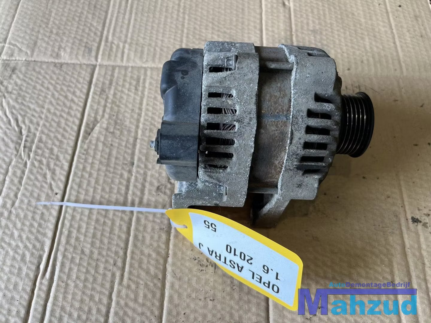 OPEL ASTRA J 1.6 A16XER dynamo 100A 13502595, Gebruikt, Opel Automobile GmbH, Kontakt@opel-infoservice.de, Opel