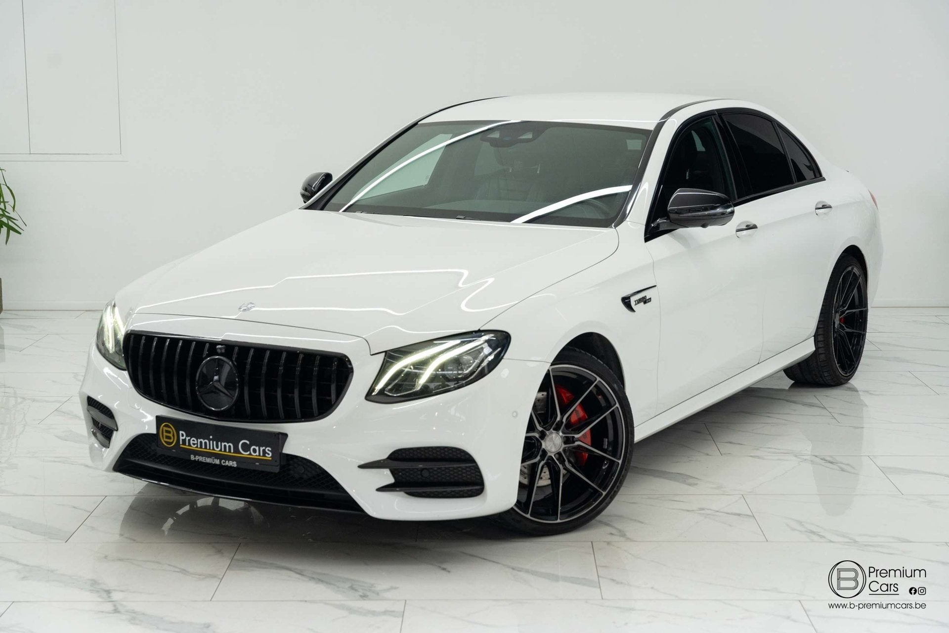 Mercedes-Benz E 200 D AMG line! E63 kit! Memory, Burmester,, Automaat, 4 deurs, Gebruikt, 4 cilinders