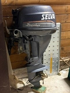 Selva 9.9 pk buitenboordmotor, Ophalen, Gebruikt, 5 tot 10 pk, Met afstandsbediening