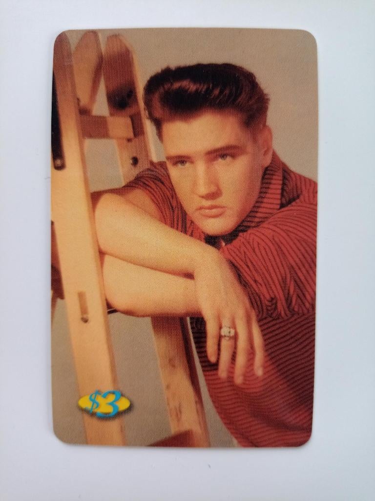 Limited Edition Elvis Presley telefoon kaart + Levering, Ophalen of Verzenden