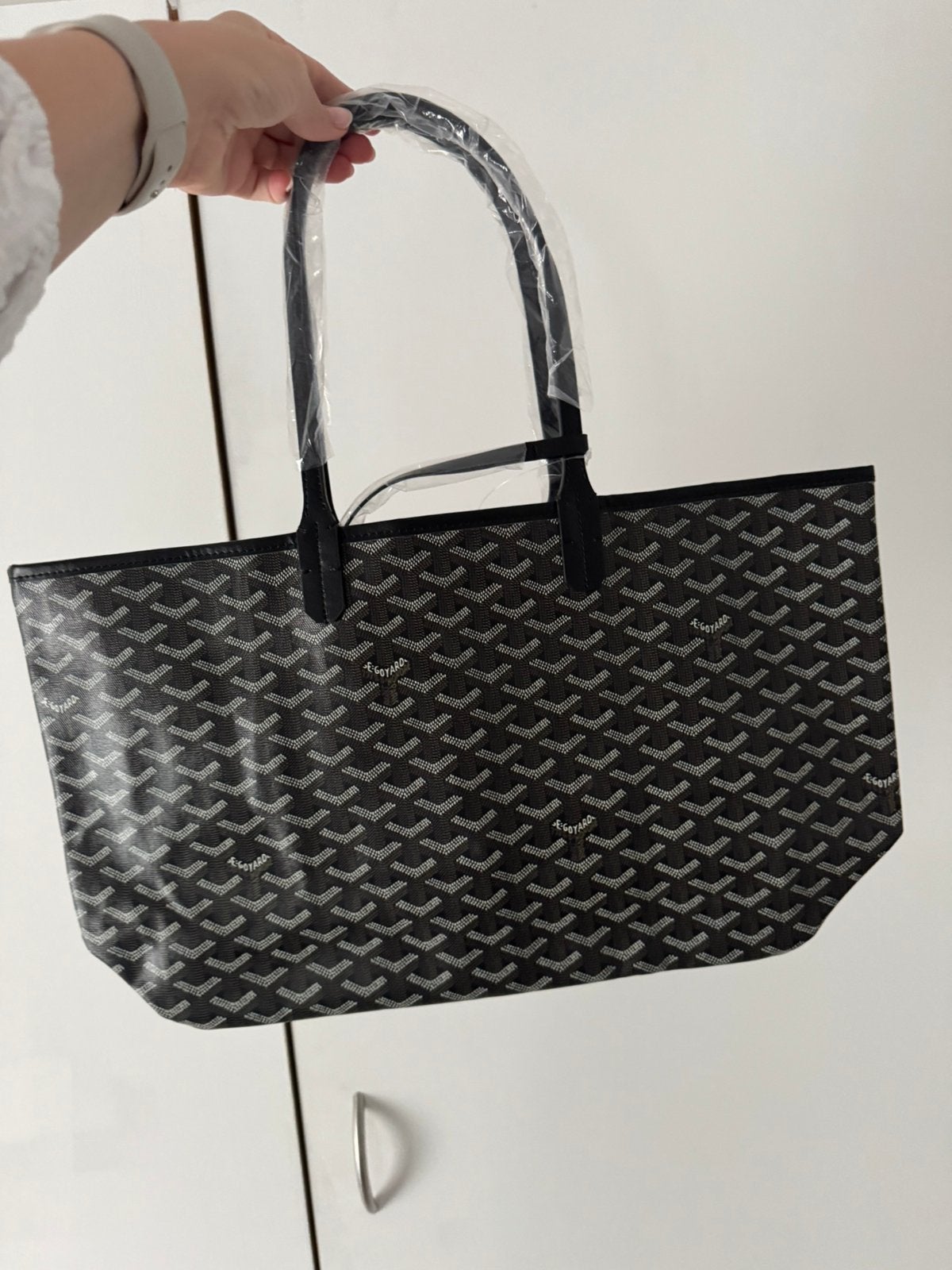 Goyard handtas zwart, Bijoux, Sacs & Beauté, Enlèvement ou Envoi, Comme neuf, Noir
