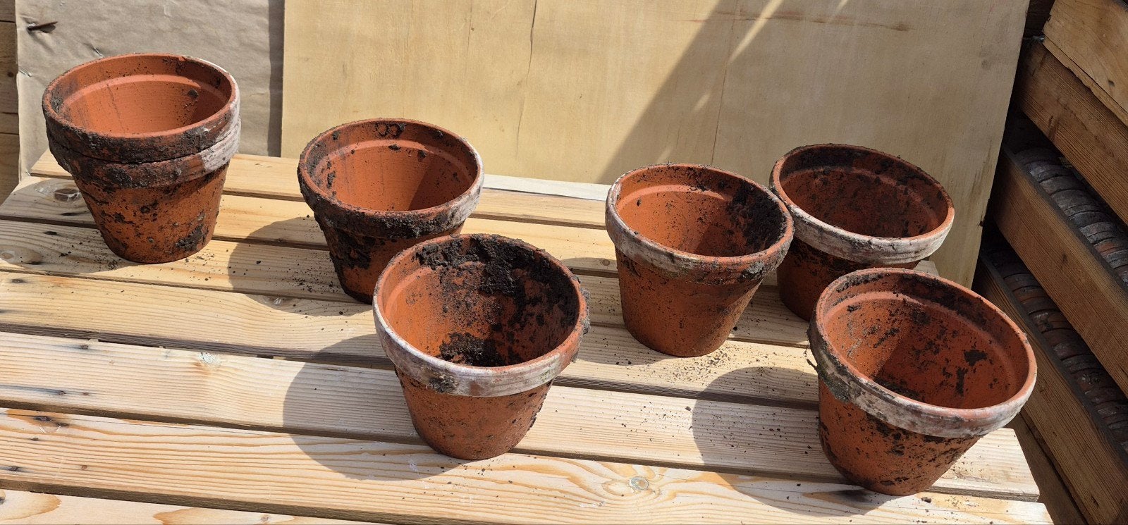Pot potten oude stenen potten decoratie, Ophalen
