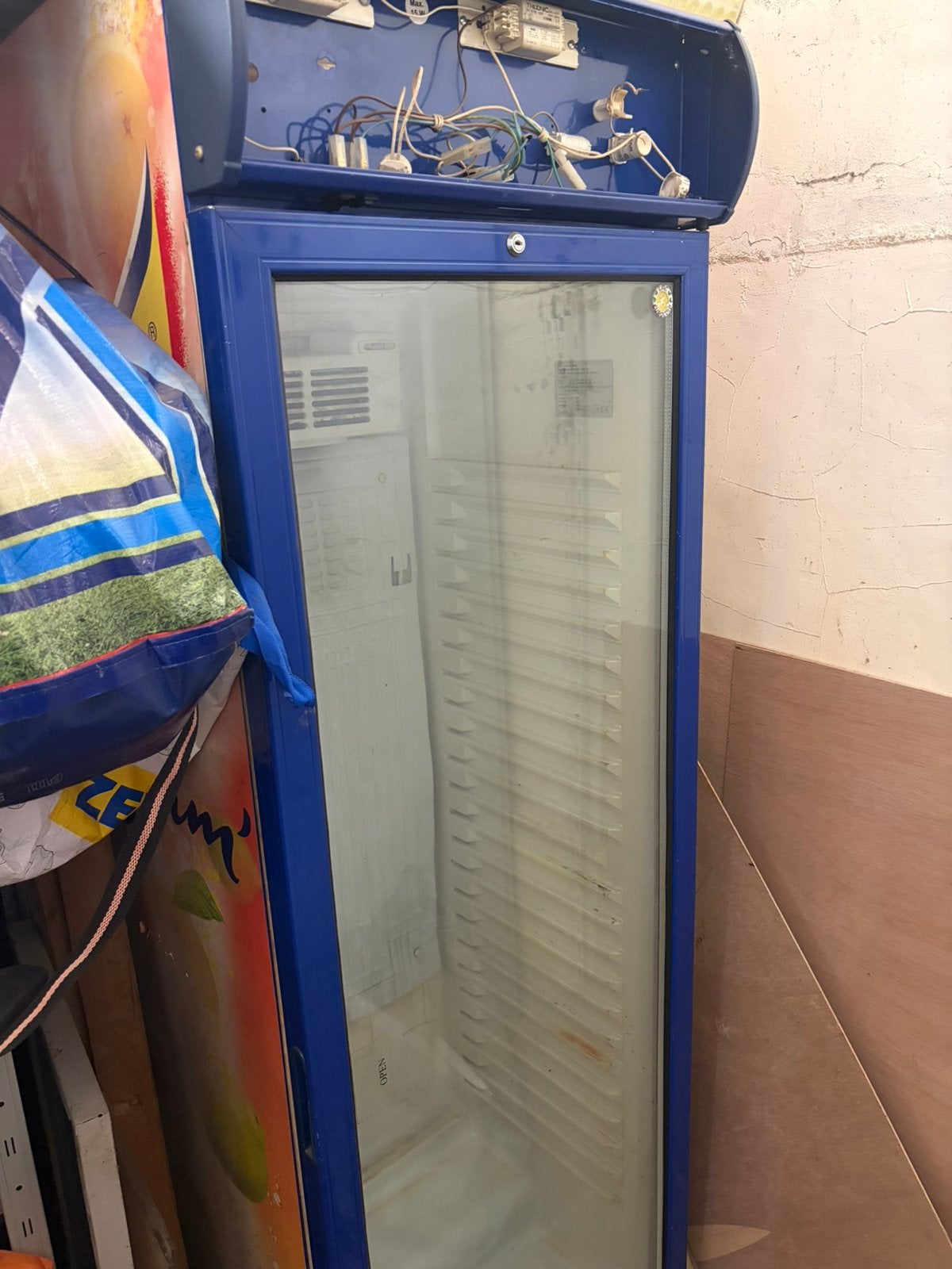 Frigo vitré professionnel À réparer / Pour pièces, Electroménager, Enlèvement, Comme neuf