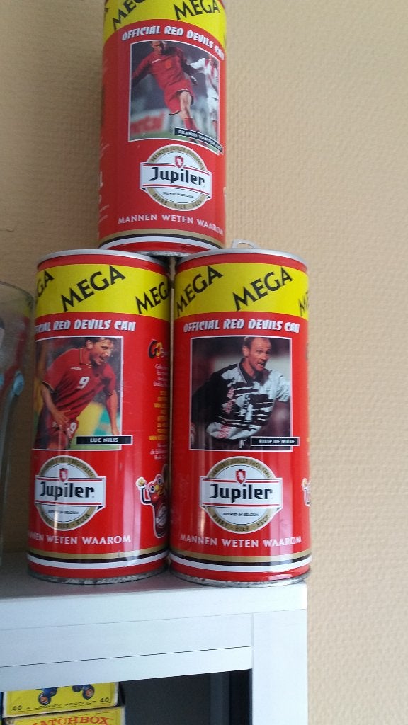 rode duivels jupiler red devils can, Ophalen