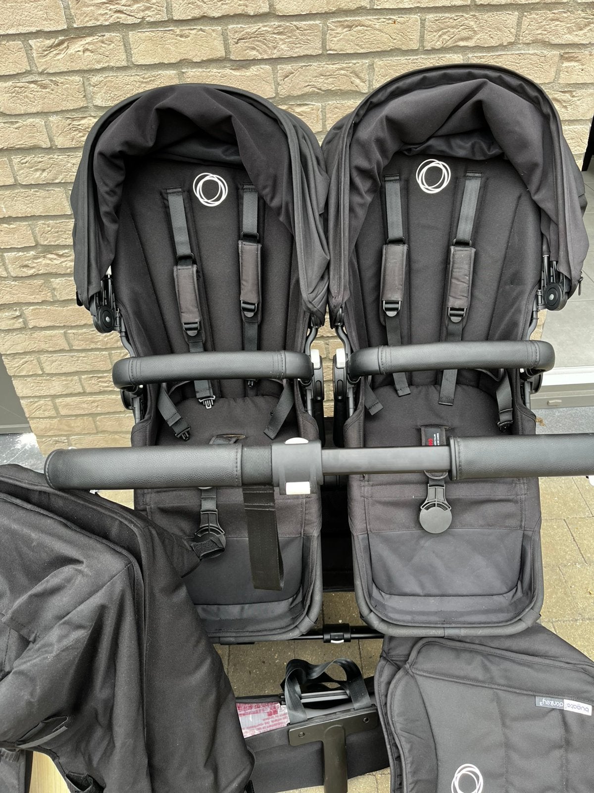 Bugaboo donkey 3 - tweeling, Ophalen, Zo goed als nieuw, Kinderwagen of Buggy