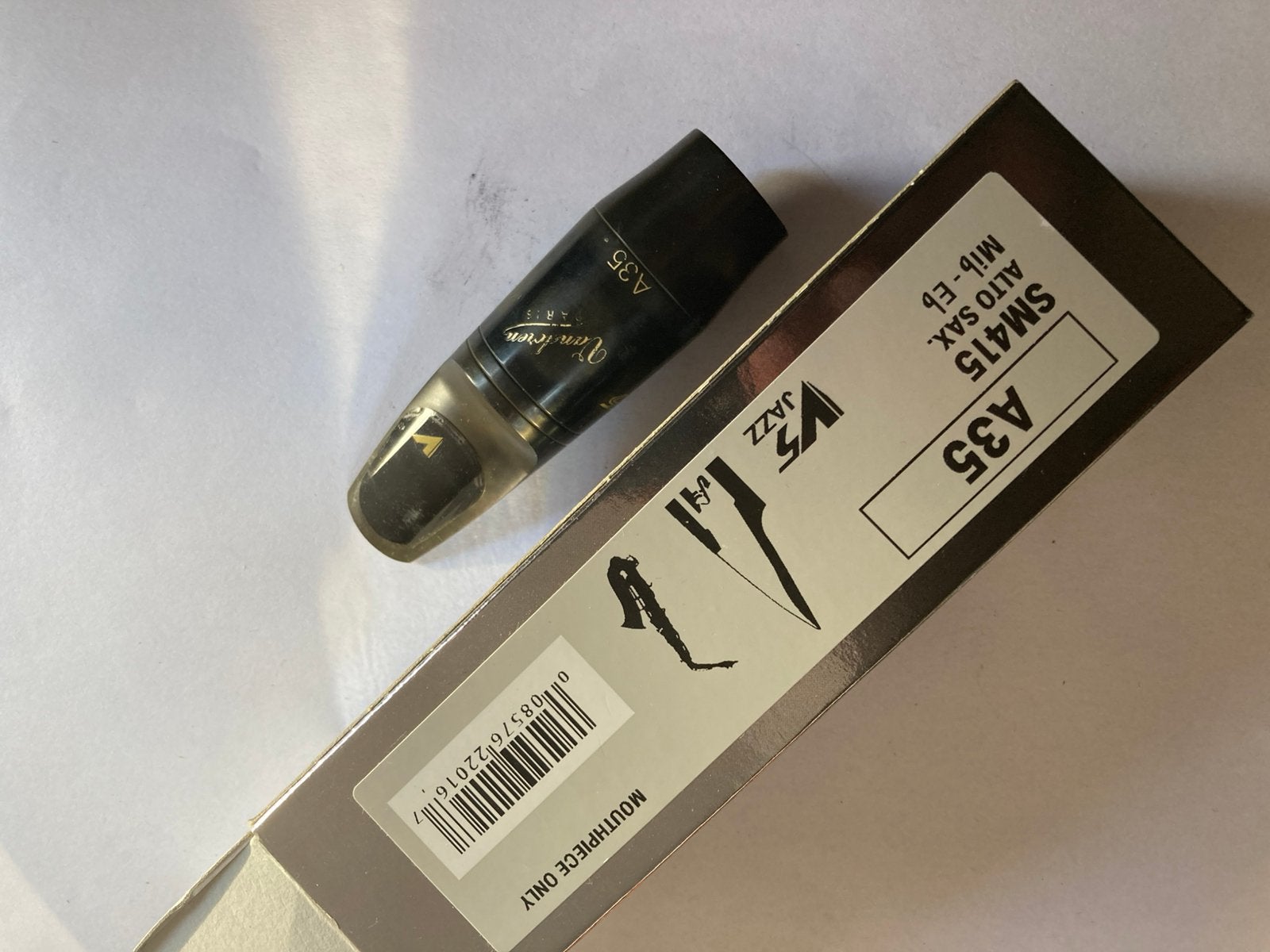 Vandoren A35 V5 Jazz mondstuk voor altsax, Computers en Software, Netwerk switches, Ophalen, Gebruikt