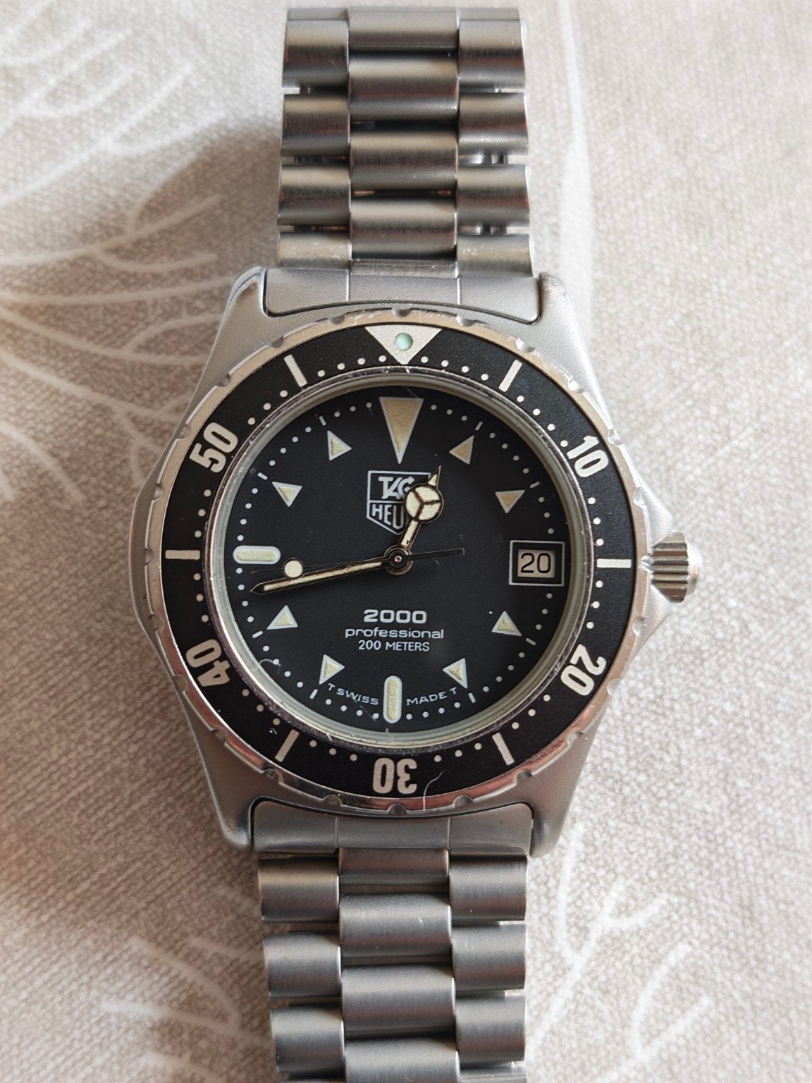 Montre tag Heuer, Envoi, Acier, Acier, TAG Heuer