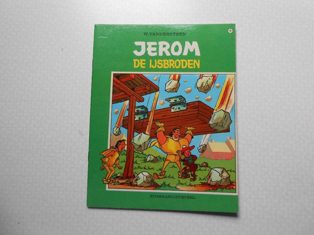 Jerom 19 De ijsbroden 1968 1ste druk., Willy Vandersteen, Eén stripboek, Nieuw, Ophalen of Verzenden