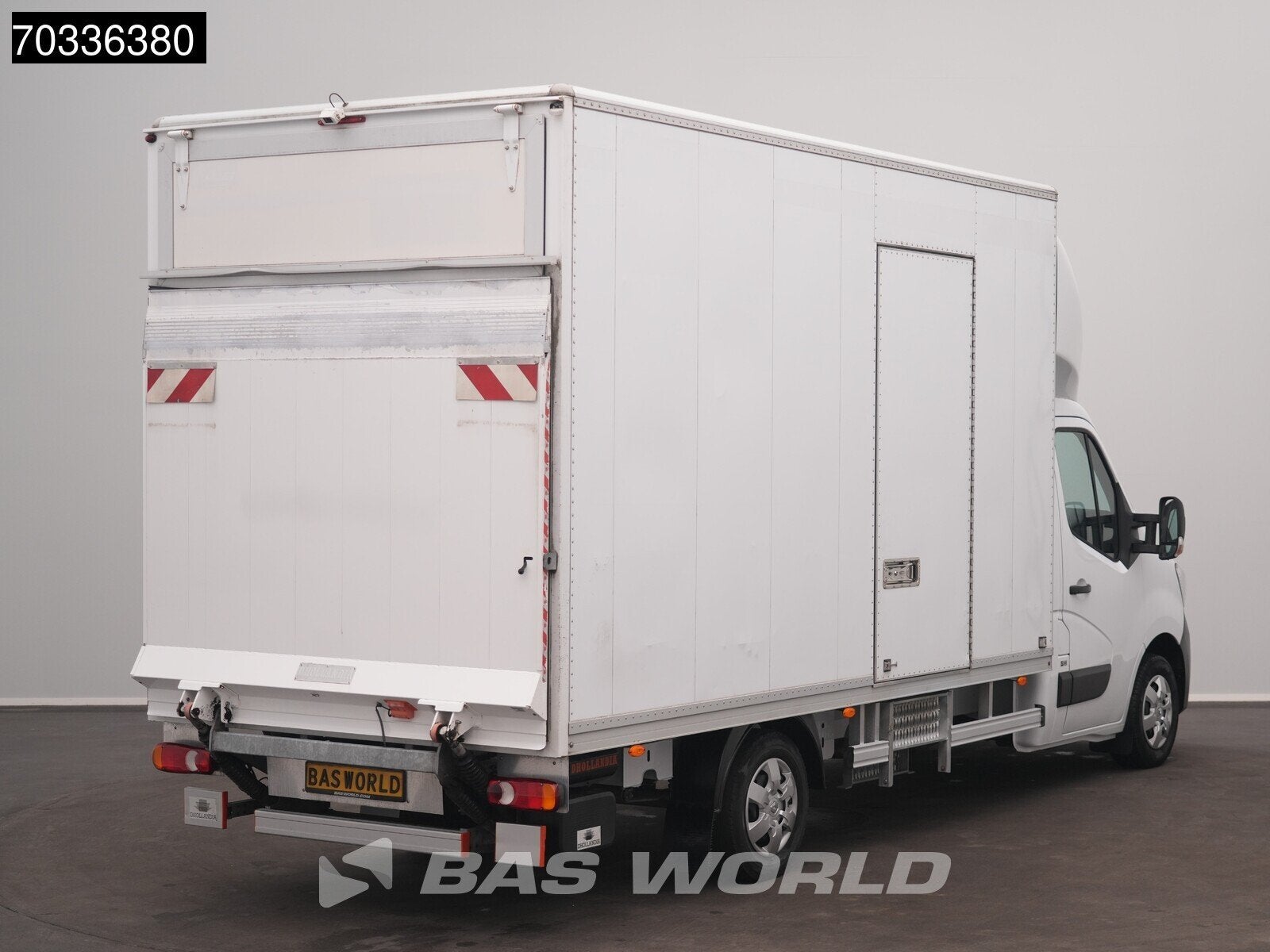 Renault Master 145PK Bakwagen Laadklep D'Hollandia Zijdeur A, Stof, Gebruikt, 4 cilinders, Renault