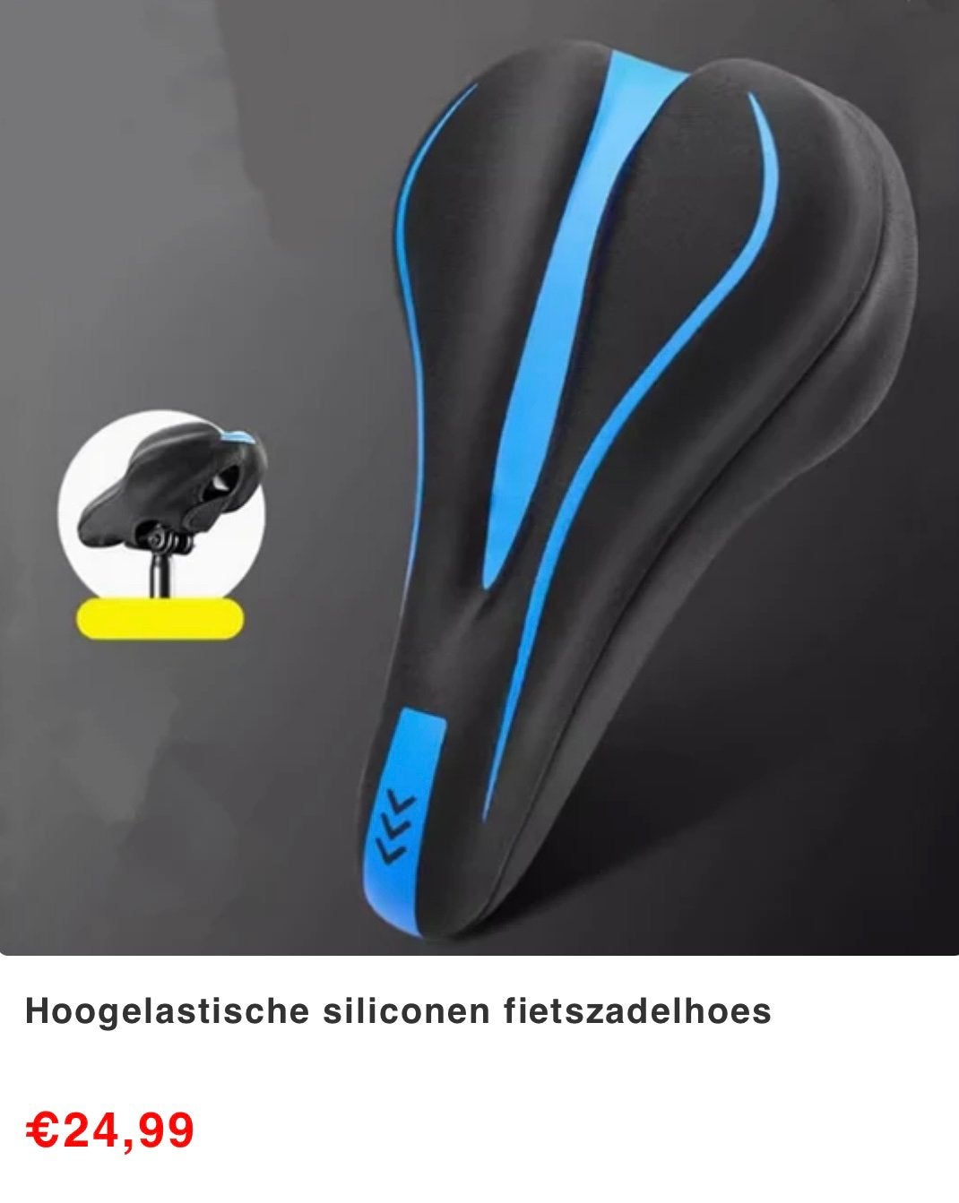 2 x fiets zadelhoezen, Ophalen