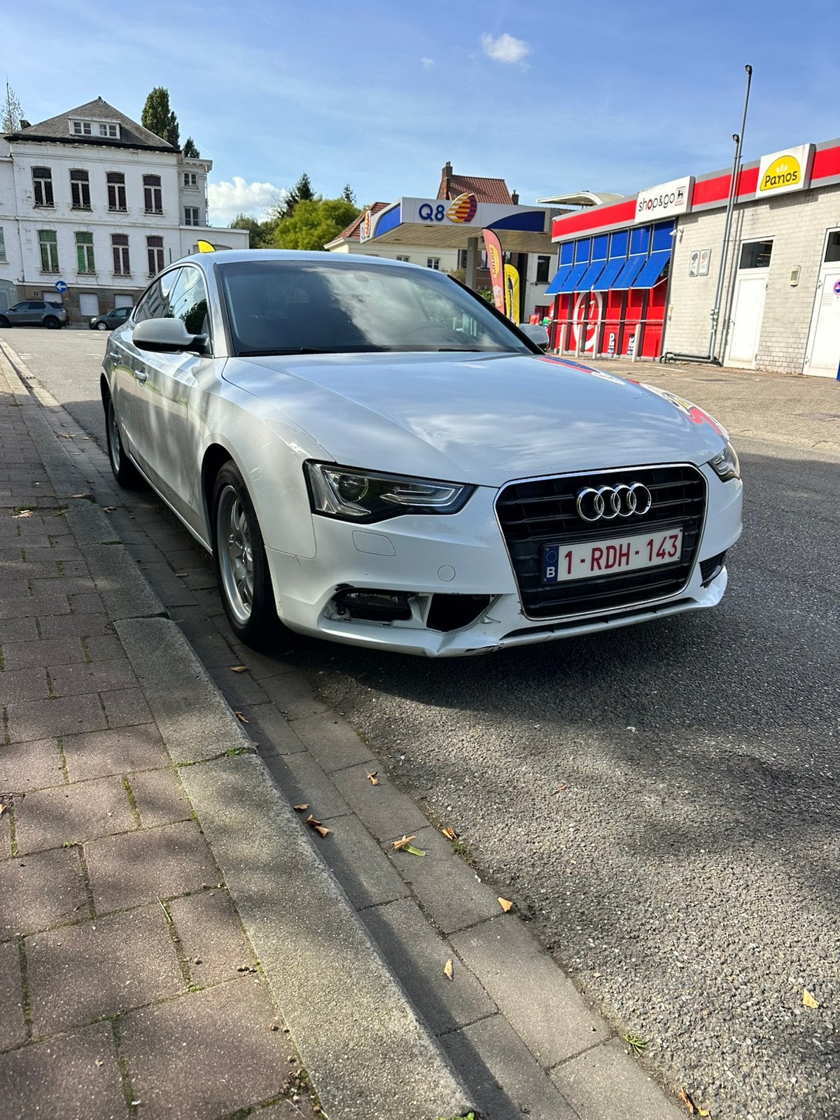 TE KOOP AUDI A5 2015 DIESEL, Auto's, Voorwielaandrijving, 4 zetels, Wit, Leder
