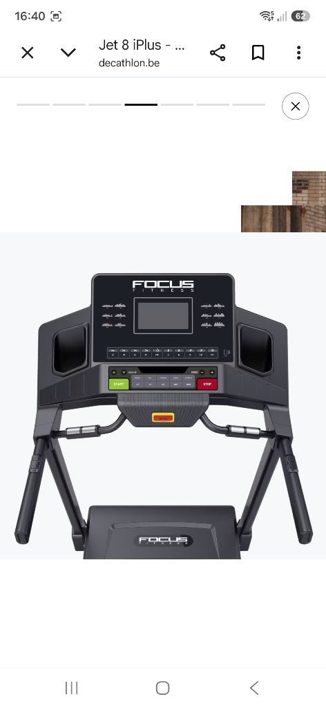 Professionele loopband focus fitness jet 8 iplus, Sport en Fitness, Ophalen, Nieuw, Benen, Loopband