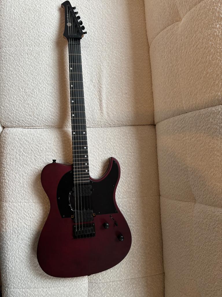 SPIRA GUITARS T-400 MWR - wine red, Musique & Instruments, Instruments à corde | Guitares | Électriques, Enlèvement, Neuf, Autres marques