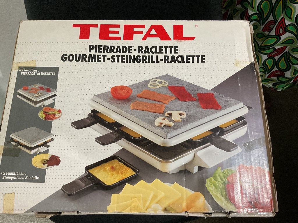 Steengrill merk Tefal, Ophalen, Zo goed als nieuw, Steengrill