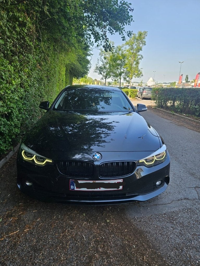 BMW 4 SERIE GRAN COUPE 420d · AUTOMAAT · ZWART · 2019, Auto's, Automaat, Achterwielaandrijving, 1995 cc, 4 cilinders
