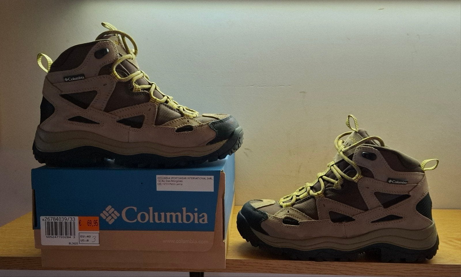 wandelschoenen Columbia dames maat 40, Ophalen of Verzenden, Zo goed als nieuw, Schoenen