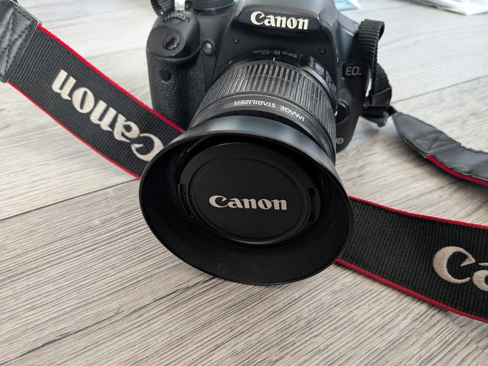 Canon Eos 500D + 2 objectifs, Enlèvement ou Envoi, Batterie, Canon