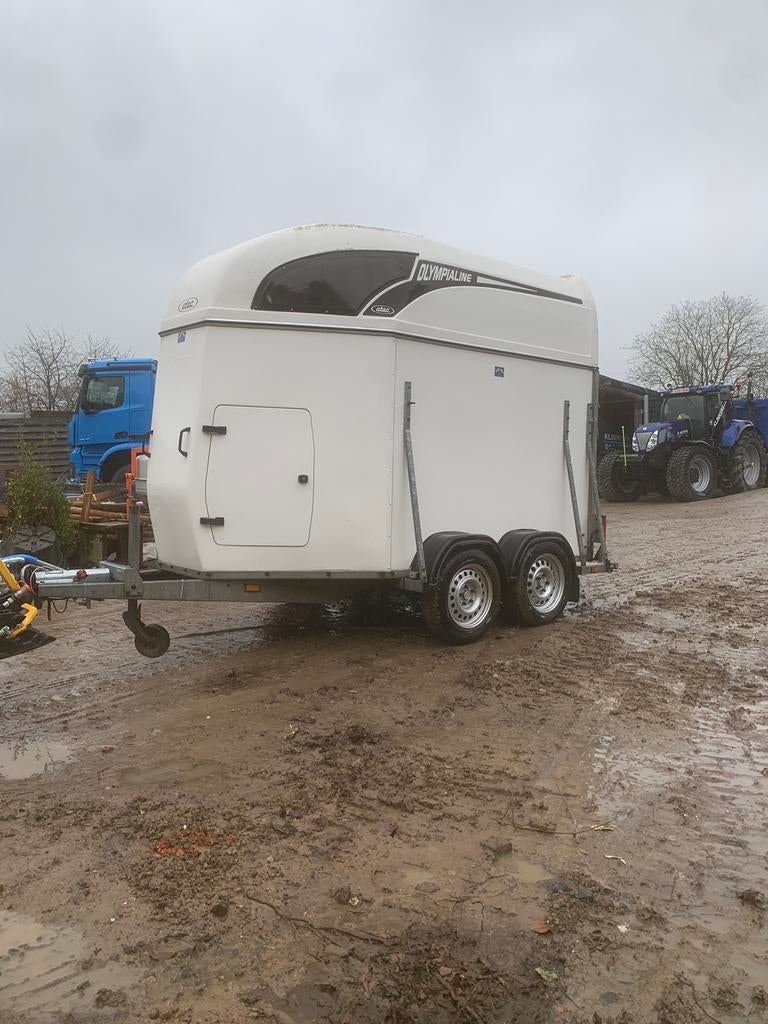 Paarden trailer, Ophalen, Zo goed als nieuw