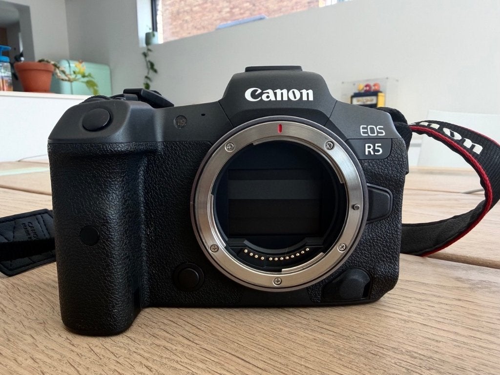 Canon EOS R5, Ophalen, Canon, Zo goed als nieuw, Accu