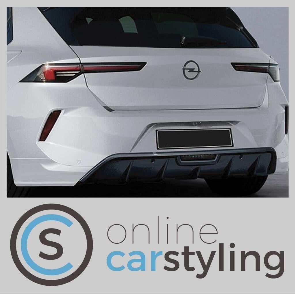 Irmscher Achterbumper spoiler Opel Astra L, Auto-onderdelen, Carrosserie, Bumper, Opel, Achter, Nieuw, Ophalen of Verzenden
