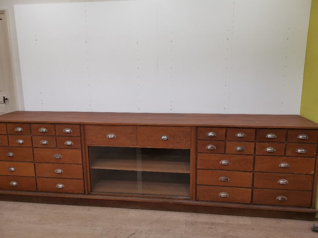 Handelskabinet voor apotheken uit 1940, Antiek en Kunst, Ophalen