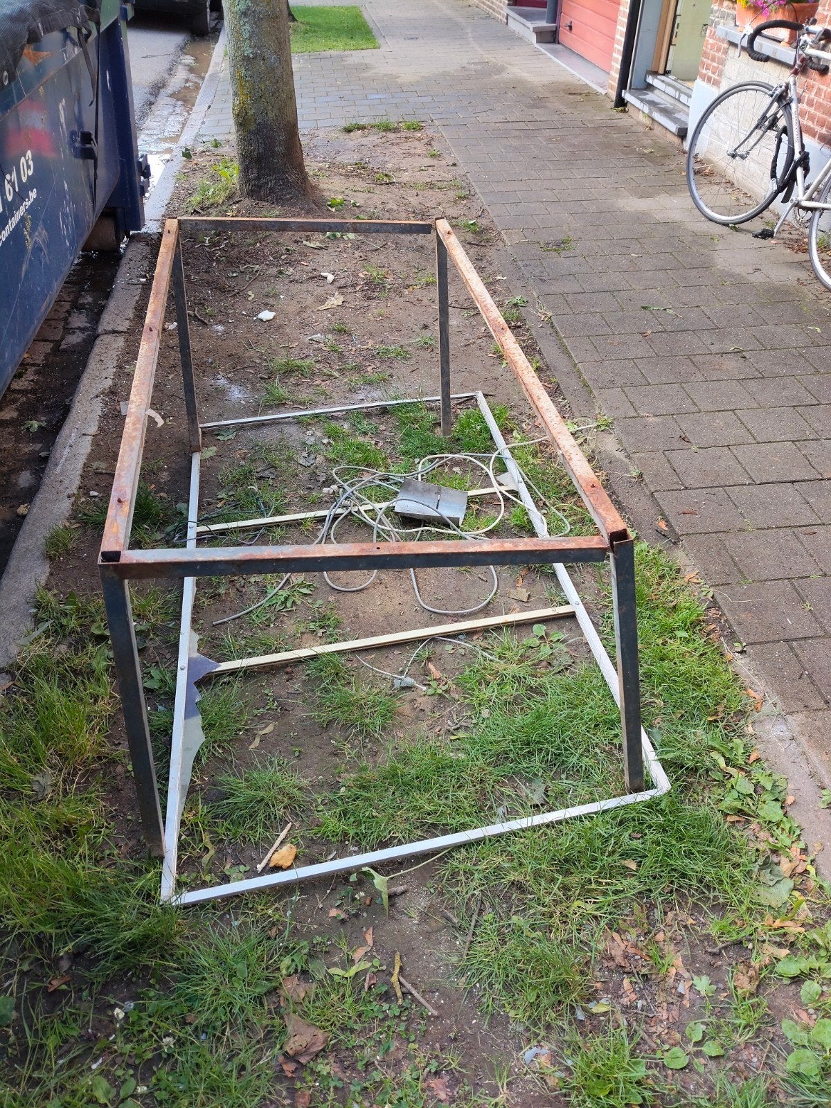 Gratis oud ijzer, Ophalen