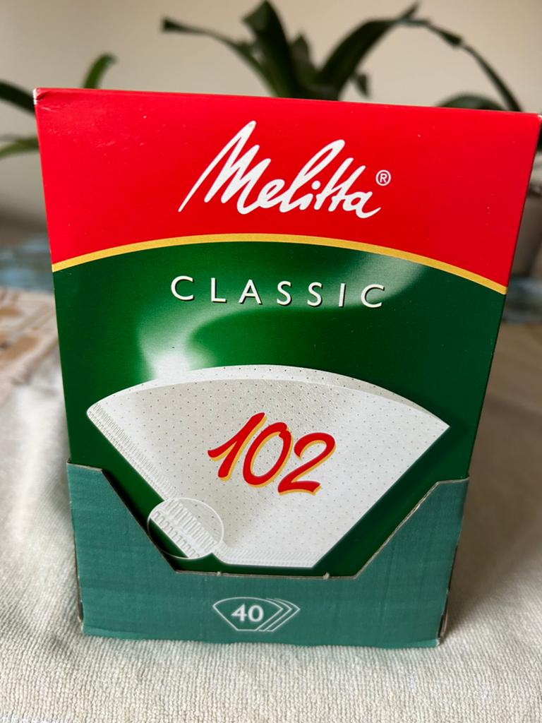 Melitta filterzakjes 102., Ophalen