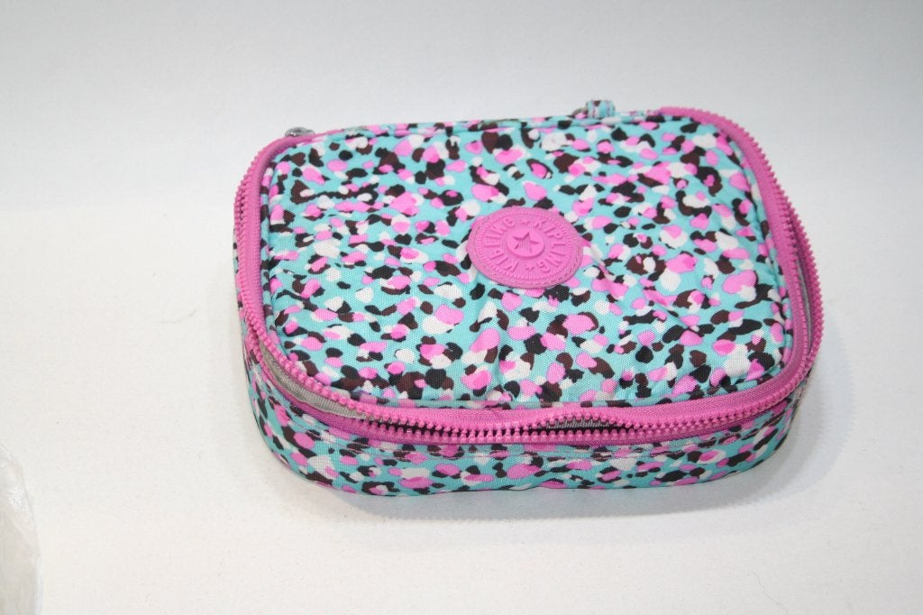 Kipling plumier 100 pens 2 étages en TBE + singe, Enlèvement ou Envoi, Utilisé