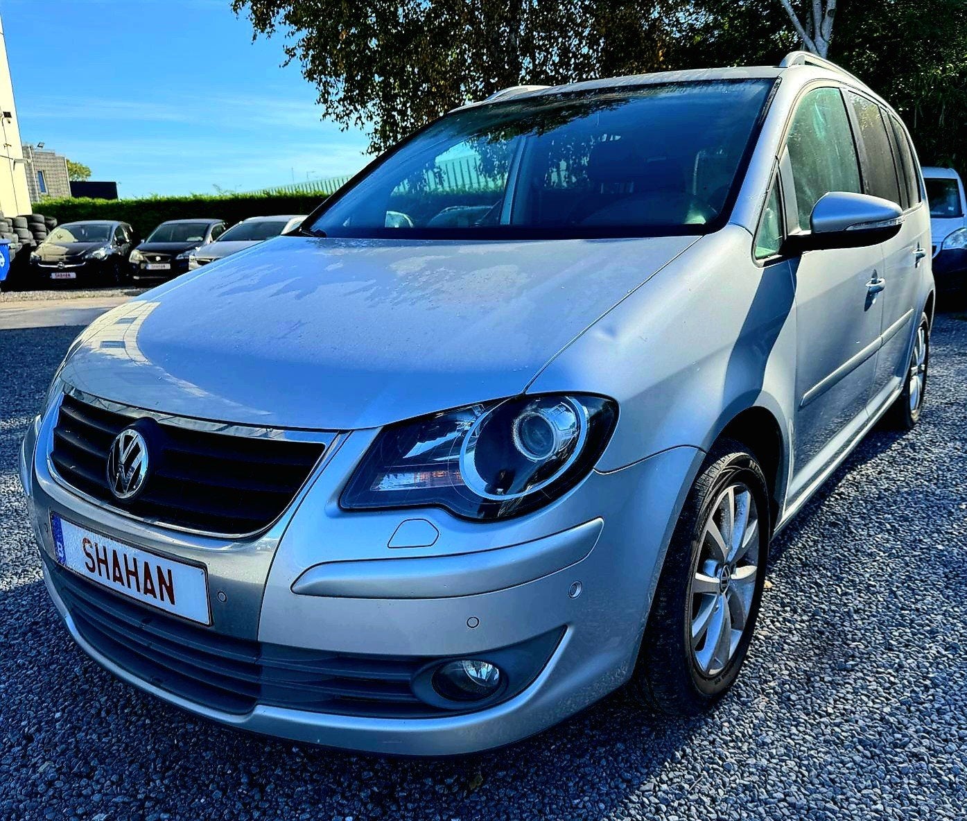 Volkswagen touran  1.4cc benzine Automatische versnellingsba, Auto's, Stof, Zwart, 4 cilinders, Bedrijf