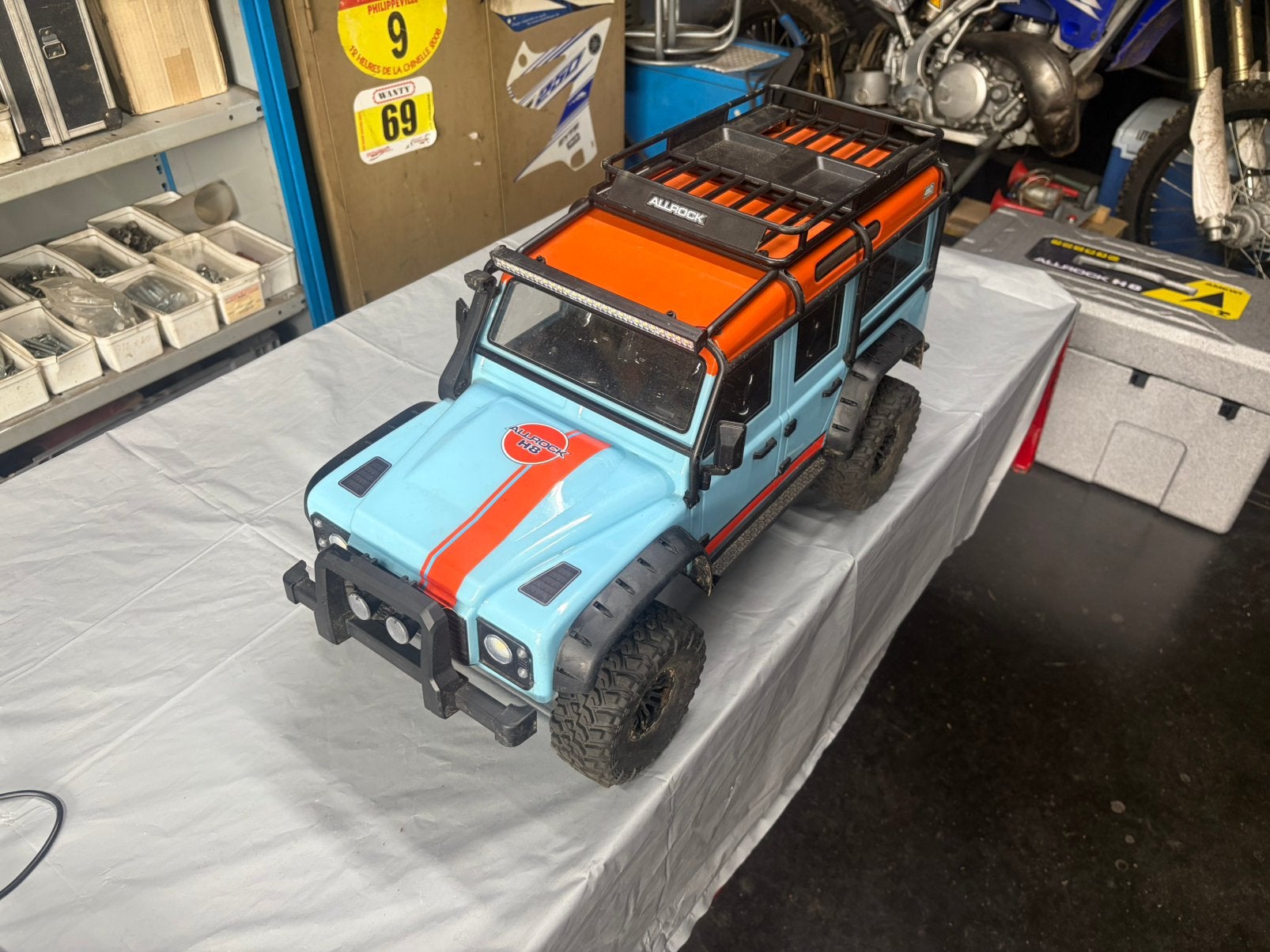 RC amewi allrock H8 1/10, Hobby en Vrije tijd, Ophalen of Verzenden, Zo goed als nieuw