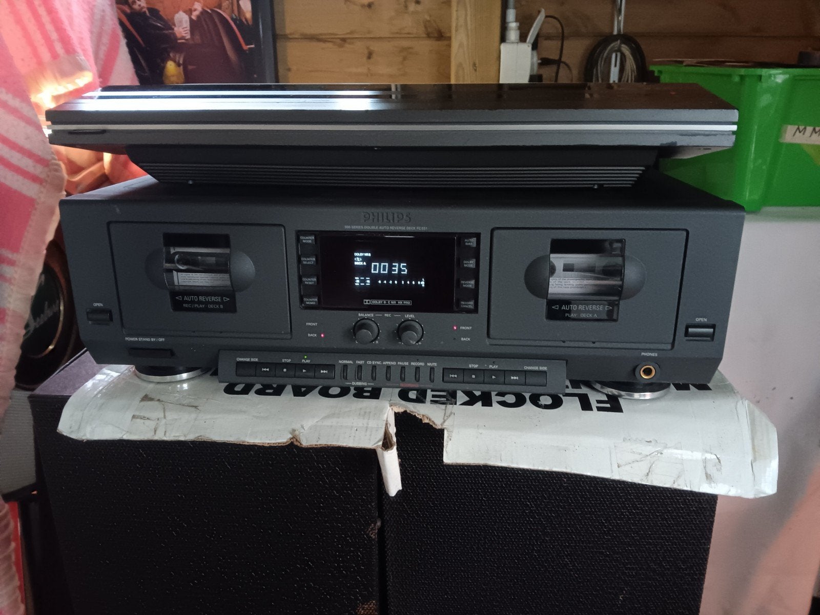 Fhilips  cassettedeck, Audio, Tv en Foto, Cassettedecks, Ophalen