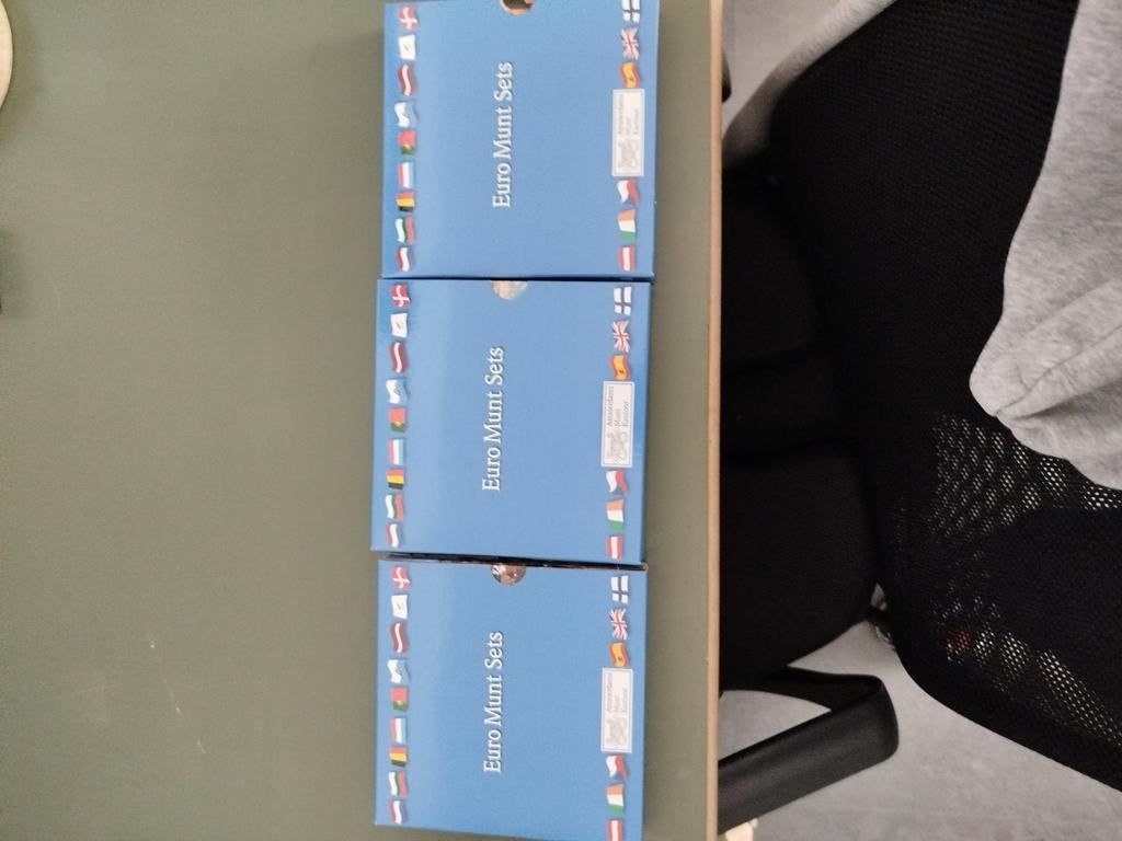 Set verschillende euromunten, Postzegels en Munten, Ophalen