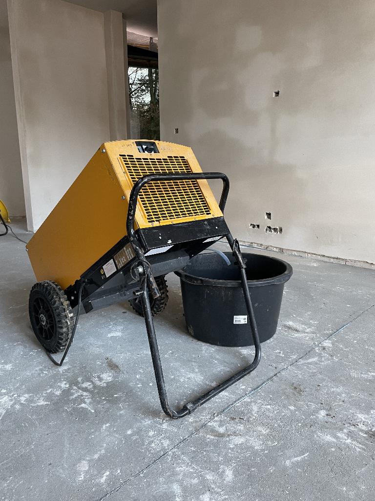 Sécheur/déshumidificateur de chantier, Enlèvement