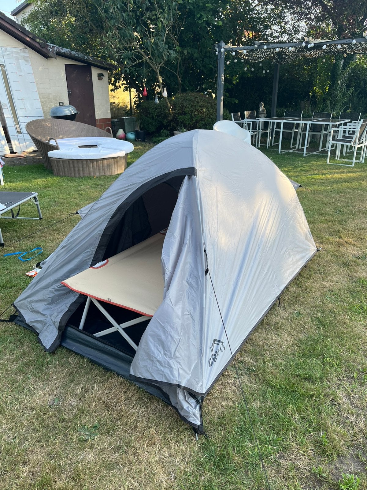Tent te koop, Caravans en Kamperen, Tenten, Zo goed als nieuw, Ophalen