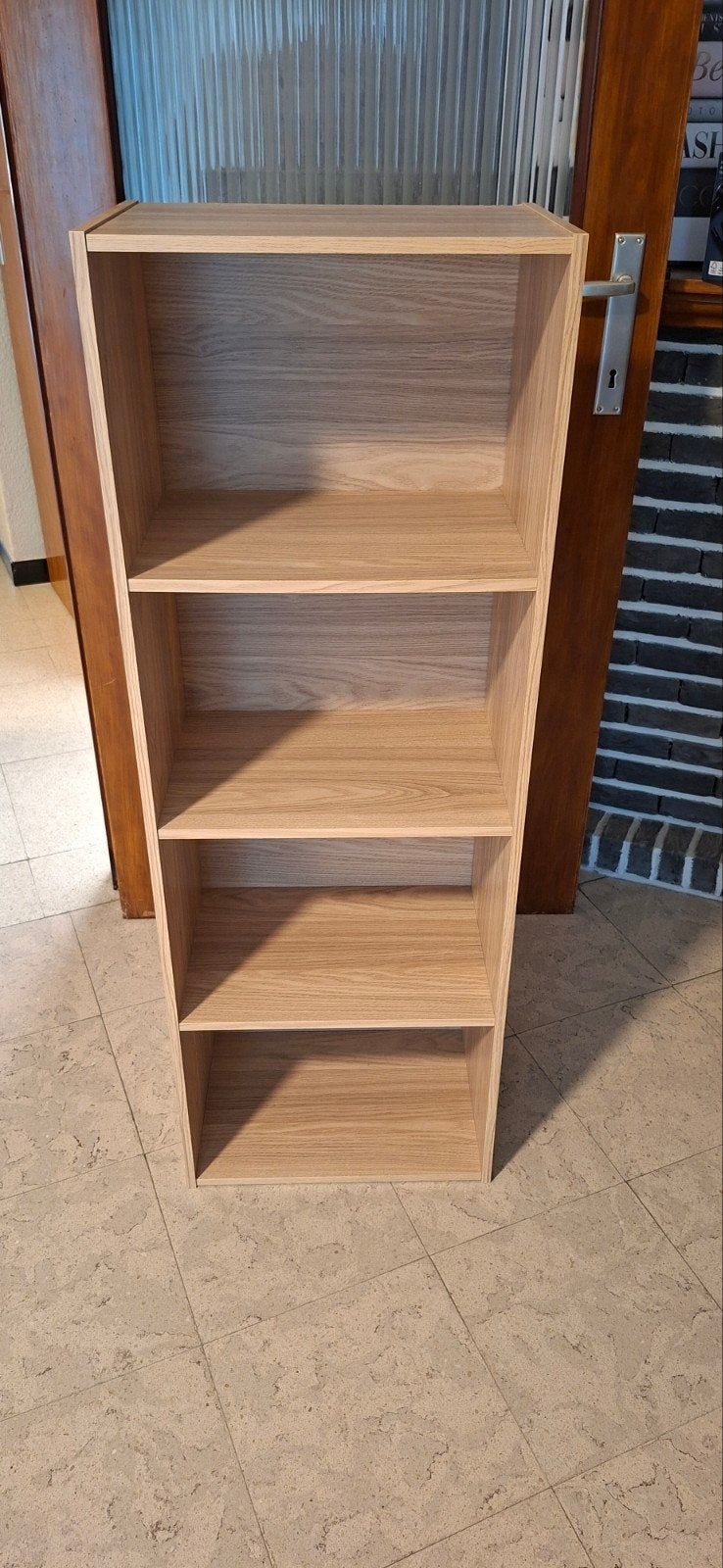 klein boekenkastje gebruikt, Huis en Inrichting, Kasten | Boekenkasten, Ophalen, Gebruikt, Eikenhout